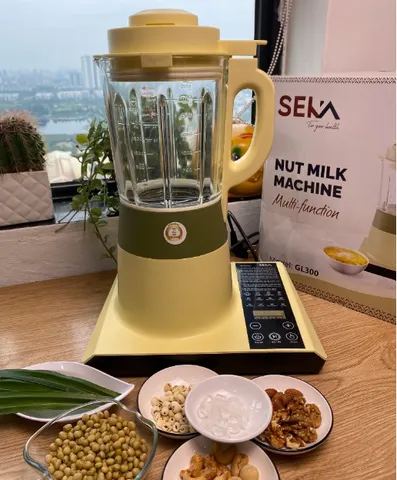 Máy Làm Sữa Hạt Seka GL300 - Đa Chức Năng Xay Nấu 12 Chức Năng, Dung Tích 1.75L, Thủy Tinh Borosilicat Chất Lượng Cao