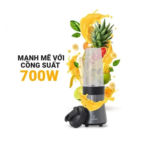 Máy xay sinh tố 2 cối Kalpen B5 700W - Đa năng, thiết kế hiện đại, lưỡi dao sắc bén, xay nhuyễn thực phẩm nhanh chóng và hiệu quả