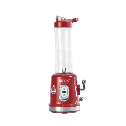 Máy Xay Sinh Tố Mini Bennix BN-86BL 350W - Lưỡi Dao Thép Không Gỉ, Xay Nhuyễn Hoa Quả & Rau Củ, Dung Tích 500ml và 600ml