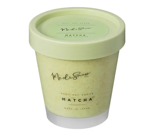 Muối Tắm Tẩy Tế Bào Chết Medi Snow Body Gel Scrub Hương Cam Yuzu & Matcha - Dưỡng Da Tự Nhiên, Làm Sáng Da Mịn Màng
