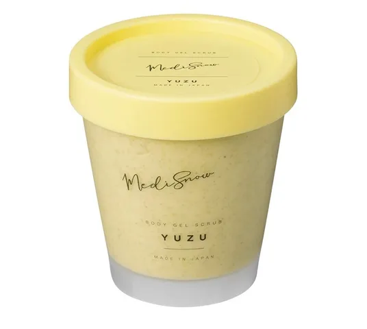 Muối Tắm Tẩy Tế Bào Chết Medi Snow Body Gel Scrub Hương Cam Yuzu & Matcha - Dưỡng Da Tự Nhiên, Làm Sáng Da Mịn Màng