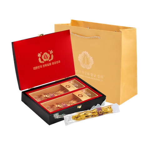 Nhân Sâm Thượng Hạng Phủ Vàng Mugunghwa Hàn Quốc - Tăng Cường Sức Khỏe, Chống Lão Hóa và Cải Thiện Chức Năng Sinh Lý 250g