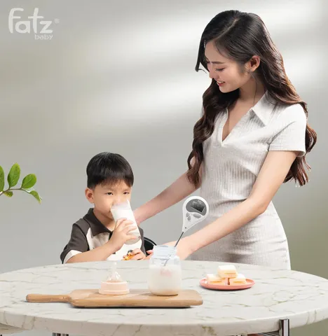 Nhiệt Kế Điện Tử Đo Sữa, Nước Fatzbaby Truly 1 FB8683WS - Thiết Bị Thông Minh Cho Bé, Chính Xác, An Toàn, Đa Năng