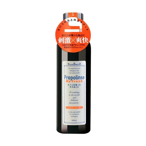 Nước Súc Miệng Hương Bạc Hà Propolinse Refresh 600ml - Chăm Sóc Răng Miệng, Tươi Mát Và Sảng Khoái Sau Khi Hút Thuốc Lá