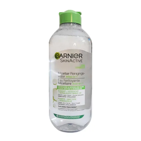 Nước Tẩy Trang Garnier Micellar Cleansing Water 400ml - Làm Sạch Da An Toàn, Hiệu Quả Cho Mọi Loại Da, Không Chứa Cồn