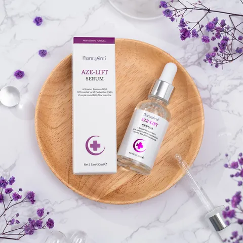 Serum Pharmaform Aze-Lift 30ml - Kiểm Soát Dầu, Giảm Mụn, Se Khít Lỗ Chân Lông, Niacinamide 20% - Chăm Sóc Da Dầu, Mụn Hữu Hiệu