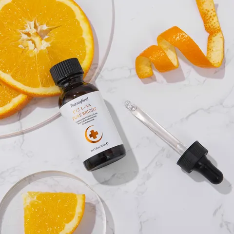 Serum Pharmaform C12 L-AA Pure Bright - Dưỡng sáng da, chống oxi hóa và ngăn lão hóa hiệu quả cho làn da mịn màng, khỏe mạnh