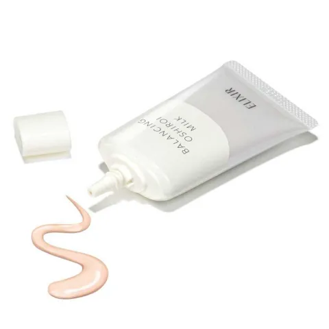 Sữa Chống Nắng Kiềm Dầu Shiseido Elixir Balancing Oshiroi Milk SPF50+ - Dưỡng Ẩm, Kiểm Soát Dầu, Bảo Vệ Da Tối Ưu