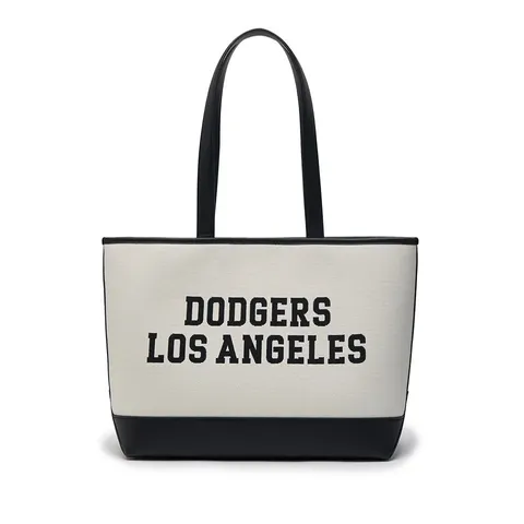 Túi Tote MLB Varsity Jacquard LA Dodgers Cream 3AORL104N-07CRM - Túi Xách Phong Cách Thể Thao Cao Cấp, Đẹp & Thoải Mái