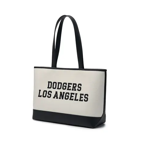 Túi Tote MLB Varsity Jacquard LA Dodgers Cream 3AORL104N-07CRM - Túi Xách Phong Cách Thể Thao Cao Cấp, Đẹp & Thoải Mái