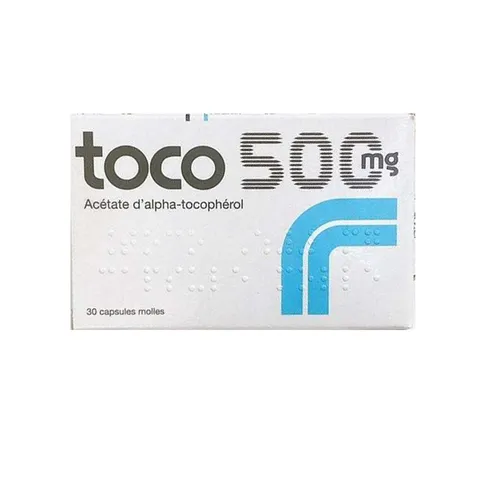 Viên Bổ Sung Vitamin E Arkopharma Toco 500mg - Hỗ Trợ Làm Đẹp Da, Tăng Cường Sức Khỏe Tim Mạch - 30 Viên Chính Hãng Pháp