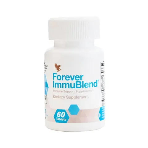 Viên uống hỗ trợ tăng đề kháng Forever Immublend Mỹ - Bổ sung Vitamin C, D3, Zinc cho hệ miễn dịch khỏe mạnh, lọ 60 viên