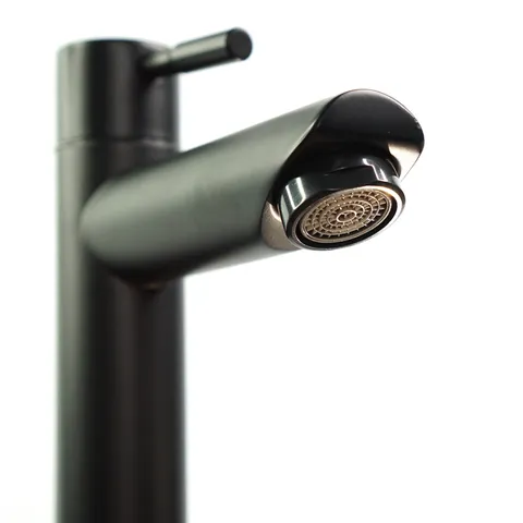 Vòi Nước Chậu Lavabo Inox 304 Cao Cấp - Thiết Kế Hiện Đại Đen - Bảo Hành 12 Tháng, Phù Hợp Nhiều Phong Cách Nội Thất