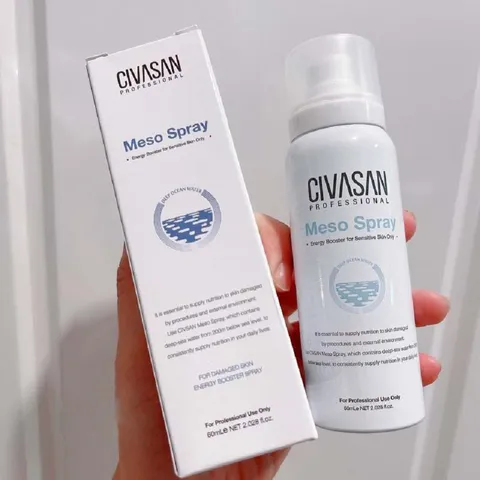 Xịt Khoáng Civasan Meso Spray 60ml - Giải Pháp Cấp Ẩm & Phục Hồi Da, Chất Lượng Cao, Thích Hợp Mọi Loại Da