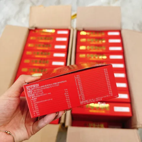 An Cung Ngưu Hoàng Hoàn IKSU Hàn Quốc - Viên uống bổ sung sức khỏe, hỗ trợ hồi phục thể trạng, tăng cường trí nhớ - Hộp 10 viên x 3,75gr