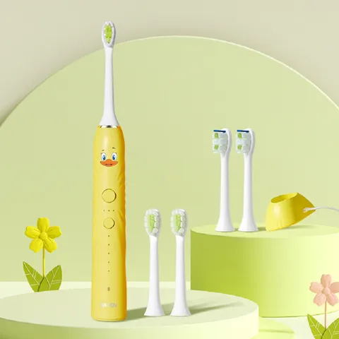 Bàn Chải Điện Trẻ Em HANGY HY23 TE - 3 Chế Độ, Mềm Mại, Đáng Yêu, Thiết Kế Đặc Biệt Cho Bé Từ 3 Tuổi, Chăm Sóc Răng Miệng Hiệu Quả