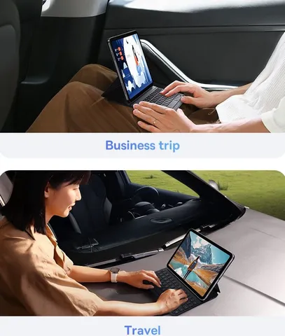 Bàn Phím Nam Châm Bluetooth 5.3 Baseus Brilliance - Keyboard Case Pro Dành Cho iPad, Mỏng Nhẹ, Pin 150h, Thiết Kế Tiện Dụng