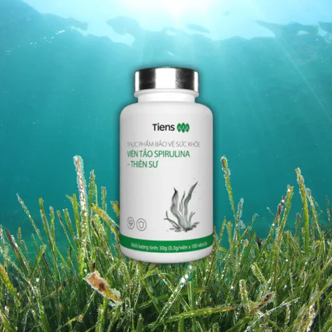 Bộ 3 Sản Phẩm Hỗ Trợ Tăng Cường Miễn Dịch Tiens - Viên Uống Đông Trùng Hạ Thảo, Chitosan và Tảo Spirulina - Bổ Sung Dưỡng Chất Cho Sức Khỏe