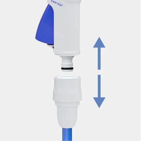 Bộ cuộn ống tưới cây tự động 15m Takagi R715FJC2 Nhật Bản - Tiện lợi, dễ sử dụng cho tưới cây, rửa xe và sàn vườn