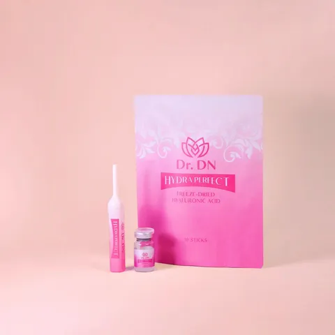 Bộ Tinh Chất Tế Bào Gốc Dr.DN - Hỗ Trợ Phục Hồi, Cấp Ẩm Đa Tầng và Tái Sinh Da, 10 Thanh Đông Khô HA và 10 Lọ Tinh Chất Ampoule