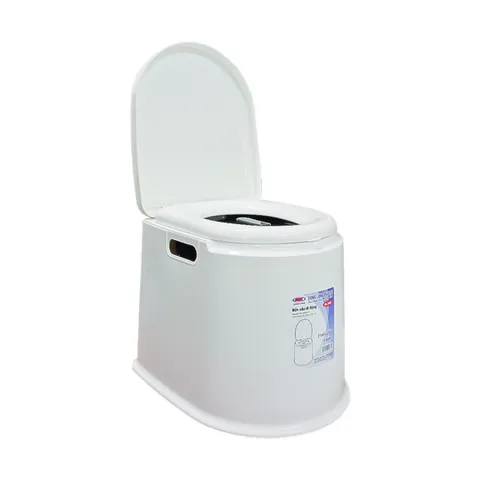 Bô Vệ Sinh Di Động Song Long Cho Người Già - Chất Liệu Cao Cấp, Chịu Tải 100kg, Thiết Kế Tiện Lợi Dành Cho Người Khó Khăn Về Đi Lại