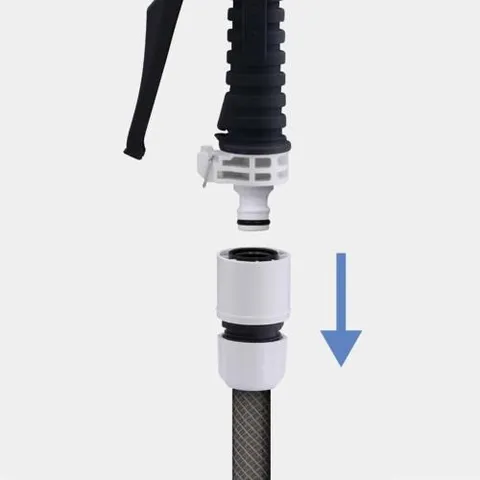 Bộ Vòi Tưới Cây 10m Takagi R110CG - Thiết Kế Nhỏ Gọn Tiện Dụng Cho Khu Vườn, 7 Chế Độ Phun Nước, Ống Dây Chất Lượng Cao