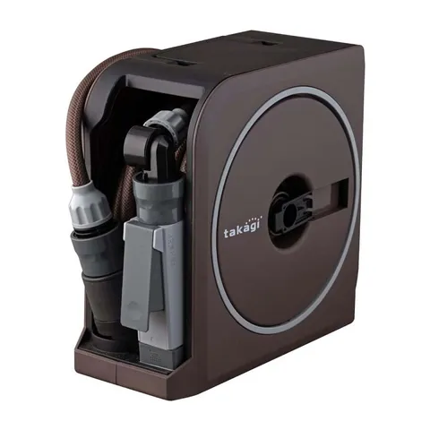 Bộ Vòi Tưới Cây 20m Takagi Nano Next RM1220BR - 4 Chế Độ Tưới Linh Hoạt, Vòi Chống Rêu Mốc và Thiết Kế Tiện Dụng