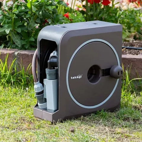 Bộ Vòi Tưới Cây 20m Takagi Nano Next RM1220BR - 4 Chế Độ Tưới Linh Hoạt, Vòi Chống Rêu Mốc và Thiết Kế Tiện Dụng