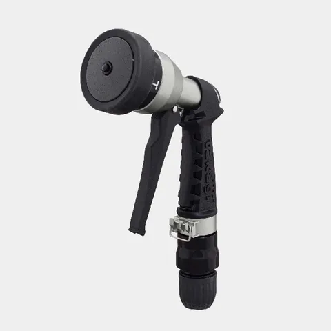 Bộ vòi tưới cây rút gọn Takagi RFC320GY 20m - Thiết kế thông minh với 4 chế độ phun và dây thu gọn tiện lợi cho khu vườn của bạn