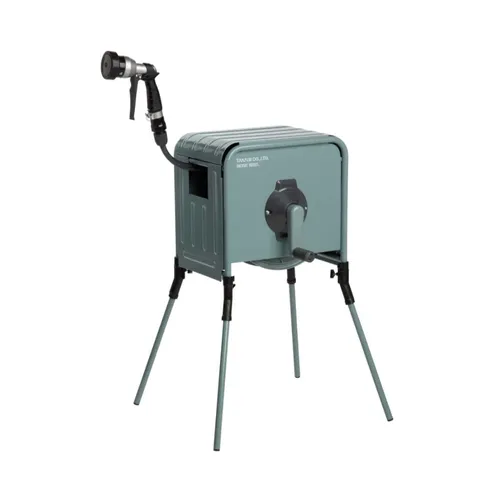 Bộ vòi tưới cây rút gọn Takagi RFC320GY 20m - Thiết kế thông minh với 4 chế độ phun và dây thu gọn tiện lợi cho khu vườn của bạn