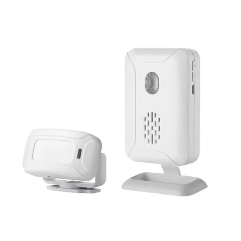 Chuông Báo Khách Chống Trộm CTFAST Cảm Biến Chuyển Động - Âm Thanh 110dB, Phạm Vi 2-8m, Đầu Phát Điều Chỉnh 360°