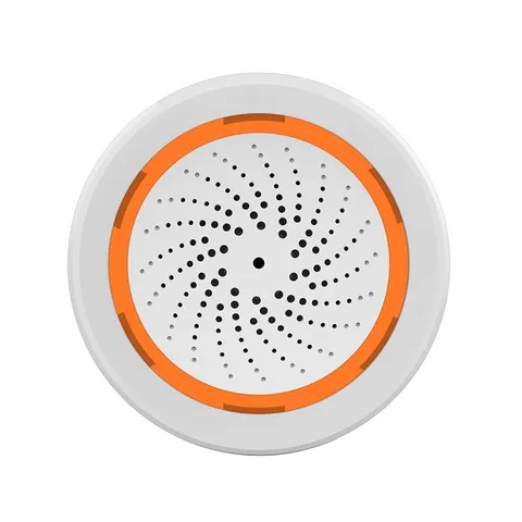 Chuông Báo Khách Chống Trộm Thông Minh Zigbee Tuya - Âm Thanh 90db, 14 Kiểu Chuông Tùy Chọn, Giám Sát An Ninh Tiện Lợi