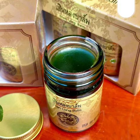Dầu Cù Là Rồng Đen Shen Long Balm Thái Lan - Hỗ Trợ Giảm Đau, Say Tàu Xe, Ngứa Côn Trùng - Hương Thơm Dịu Dễ Chịu 50g