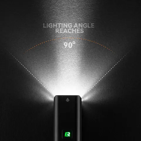 Đèn Pha Xe Đạp Cảm Biến Rockbros 1500 Lumens Sạc Type C, Chống Nước IPX6, Chiếu Sáng 200 Mét - Phụ Kiện Thể Thao An Toàn
