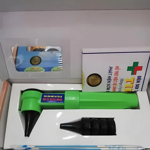 Đèn Soi Tai Mũi Họng Tili-Otos - Thiết Bị Chăm Sóc Sức Khỏe Có Kính Phóng Đại Và Đèn LED Sáng Trắng Hỗ Trợ Gia Đình Kiểm Tra Sức Khỏe