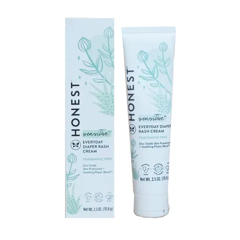 Kem Trị Hăm Honest Diaper Rash - Hỗ Trợ Chống Hăm Tã Cho Bé, Chiết Xuất Tự Nhiên, An Toàn Cho Da Nhạy Cảm, Dạng Kem Và Xịt