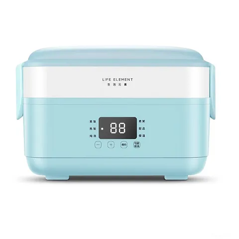 Hộp cơm cắm điện 2 tầng Life Element F36 - Giữ nhiệt và nấu ăn nhanh, chất liệu inox 304 an toàn, thiết kế 4 ngăn tiện lợi