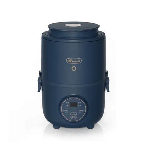 Hộp Cơm Cắm Điện Bear DFH-B15X3 3 Khay Inox Dung Tích 1.5L - Hâm Nóng Nhanh, Tháo Rời Tiện Lợi, Bảo Quản Thực Phẩm An Toàn