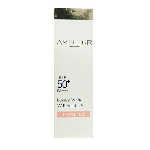 Kem Chống Nắng Nâng Tông Ampleur Luxury White W Protect UV Tone Up SPF50 PA++++ - Bảo Vệ Da, Giúp Làm Sáng Da Tự Nhiên