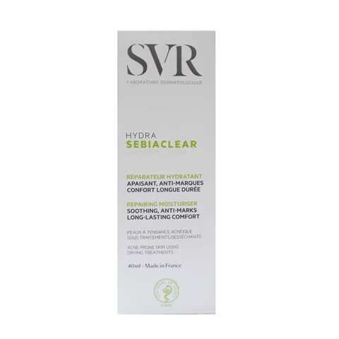 Kem Dưỡng Ẩm SVR Sebiaclear Hydra Cho Da Dầu - Hỗ Trợ Giảm Thâm Mụn, Phục Hồi Da, Dưỡng Ẩm Suốt 48 Giờ