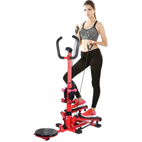 Máy Chạy Bộ Tại Chỗ Đại Nam Sport - Tích Hợp Đĩa Xoay Eo và Tạ Tay, Khung Thép Chịu Lực 120kg, Thiết Kế Gọn Nhẹ, Phù Hợp Tập Tại Nhà