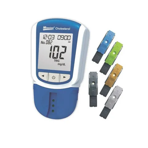 Máy Đo CHOL/TRIG/HDL 3 in 1 Mission - Thiết Bị Đo Đường Huyết Nhanh Chóng, Chính Xác, Dễ Dàng Mang Theo