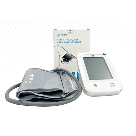 Máy Đo Huyết Áp Bắp Tay Tự Động Yonker YK-BPA2 - Chứng Nhận CE, FDA, Màn Hình Lớn, Pin Lithium, Dành Cho Người Lớn Tuổi, Tiện Dụng Khi Du Lịch