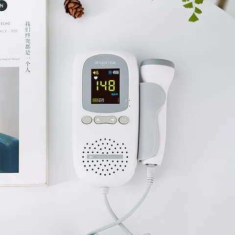 Máy Đo Tim Thai Doppler Andon FD-600G 2.0 MHz - Thiết Bị Chăm Sóc Sức Khỏe Cho Thai Nhi Từ 12 Tuần, Nghe Rõ Tim Thai
