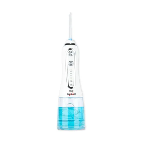 Máy Tăm Nước Cầm Tay Maxcare Max456S 5W - Công Nghệ Sóng Âm Vệ Sinh Răng Miệng Êm Ái, Loại Bỏ Mảng Bám và Thức Ăn Thừa