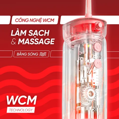 Máy Tăm Nước Mini 3 Chế Độ Làm Sạch Lazychef 3s - Công Nghệ Sóng Siêu Âm, Thiết Kế Siêu Gọn, Sạch Sâu 360 Độ, Dễ Dàng Sử Dụng