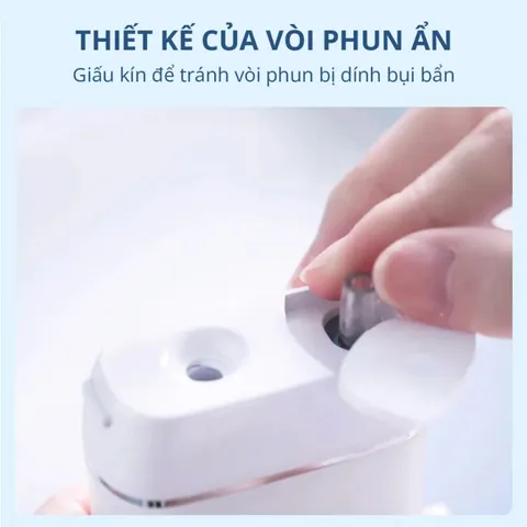 Máy Tăm Nước Mini Kachi MK357 - 4 Đầu Vòi, Thiết Kế Nhỏ Gọn, Chế Độ Phun Đa Năng, Vệ Sinh Răng Miệng Hiệu Quả, Du Lịch Tiện Lợi