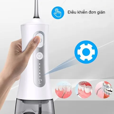 Máy Tăm Nước Xiaomi Enpuly W1 Plus - 5 Chế Độ Phun, Áp Lực 140psi, Loại Bỏ 99.99% Mảng Bám, Thiết Kế Chắc Chắn, Sử Dụng Đến 40 Ngày