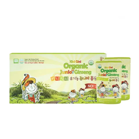 Nước Hồng Sâm Hữu Cơ KJH Kini Jini Junior 70ml - Giải Pháp Dinh Dưỡng Cho Trẻ, Hỗ Trợ Đề Kháng, Tăng Cường Sức Khỏe Trẻ Em Hàn Quốc