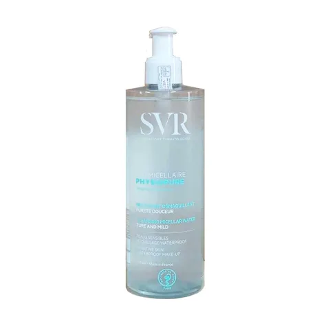 Nước tẩy trang SVR Physiopure Eau Micellaire 200ml - Dành cho da nhạy cảm, nhẹ nhàng làm sạch trang điểm hiệu quả, không gây kích ứng